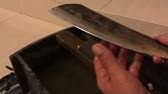 Merancang, membatasi dan memotong corak hem. Teknik Asah Pisau Dengan Kertas Pasir How To Sharpen A Recurved Knife Youtube