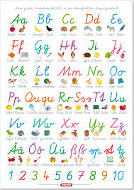 Published by independently published, united states, 2019. Spielend Lernen Verlag Fragenbar Lernposter Das Abc Mit Gross Und Kleinbuchstaben Buchstaben Von A Z Zahlen Von 1 20 Schulausgangsschrift Das Abc Abc