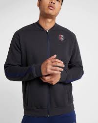 Psg nike jacke pre match sport jacket herren blau 2020 21 l96. Paris Saint Germain Psg Nike Sport Jacke Jacket 2020 Fleece Gfa Herren Carbon Ebay