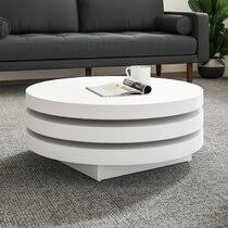 These tables are specially designed for placing refreshments such as coffee and other for those that love contemporary designs, this winsome wood coffee table is a good selection for you. Modern Round Coffee Tables Allmodern