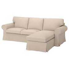 Pour s évader en bouquinant comme pour regarder la télévision la position semi allongée d une méridienne est idéale. Ektorp Canape 3 Places Avec Meridienne Hallarp Beige Ikea