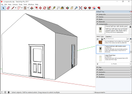 Creating your google sketchup floor plans house 139724. Adding Premade Components And Dynamic Components Sketchup Help