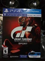 Se vende juego play 4, gran turismo como nuevo en 28.000. Gran Turismo Sport Ps4 Juego Nuevo Caja De Carton En Mexico Clasf Juegos