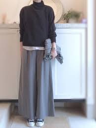 miiim guのニット セーターを使ったコーディネート wear 冬 ファッション レディース 40代 秋冬 ファッション 秋冬 ファッション 40代