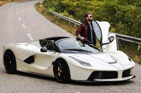 Josh Cartu Shows Off His White Laferrari Aperta Ferrari Laferrari Ferrari Ferrari 599