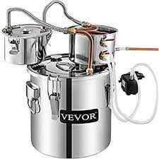 Amazon Com Vevor Moonshine Still 5 Gal 21l Alcohol Distiller Copper Tube With Circulating Pump Home Brewing Kit Home Brewing Moonshine Still Home Brewing Beer