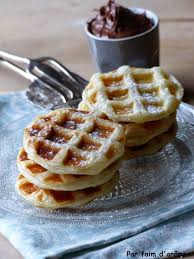 Gaufres Feuilletees Au Nutella Mardi Gras Nutella Recette Gaufre Recette