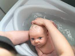 You could use your big bath, but it can be awkward as you need to kneel or lean over the side. Never Do These 5 Things While Bathing Your Newborn The Times Of India