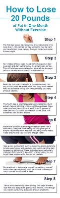 One Month Diet Plan How To Lose 20 Pounds Of Fat