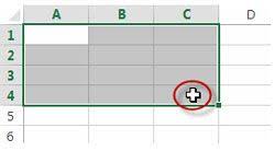 Kursor Putih Tebal Pada Ms Excel Diagram Chart