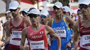 Stano completed his 20km race in 1 hour 21 minutes and 5 seconds as he missed breaking the olympic record by 3 minutes. Prqct4s8 4pcmm