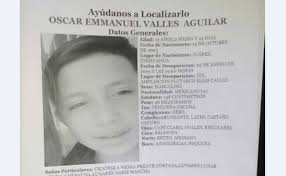 Padres desesperados por la desaparición de Óscar de 13 años