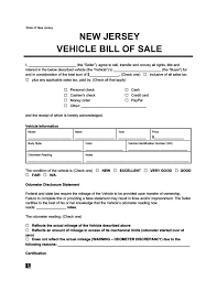What do i need to have in order to do a registration renewal? Free New Jersey Bill Of Sale Form Pdf Template Legaltemplates