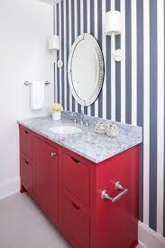 When you buy a red barrel studio® 48 single bathroom vanity set online from wayfair, we make it as easy as possible for you to find out when your product will be delivered. 75 Beautiful Bathroom With Red Cabinets Pictures Ideas May 2021 Houzz