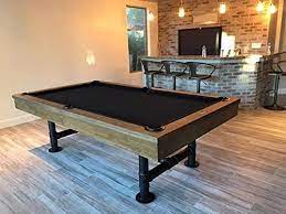 It isn't any secret that a new slate pool table isn't necessarily an cheap addition to your household. Amazon Com Imperial Bedford Dining Pool Table With Conversion Top Free Accessory Set And Felt Weathered Pool Table Dining Room Pool Table Pool Table Room