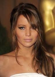 Jennifer Lawrence Half Up Half Down Jennifer Lawrence Hair Long Hair Styles Hair Beauty