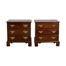 Davis cabinet company of wilson, inc. 70 Off Davis Cabinet Company Davis Cabinet Company Three Drawer Wood End Tables Tables