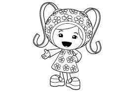 We really are excited about this new milli and geo coloring new game here on our site because we are sure you are going to have fun and that is the most important thing for us, and how could you not have fun in a team umizoomi new game like this one because you actually get to play with two characters from team umizoomi and have a good time with them and make new friends. Cute Little Milli In Team Umizoomi Coloring Page Color Luna