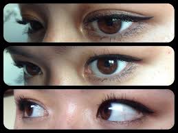 Hand on another's head 20953? Winged Eyeliner For Hooded Eyes Yasmin Z S Photo Beautylish