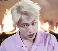 I need to get some information from you. Bangtan Sonyeondan Jin Stan Blonde Jin On Fire Mv Facebook
