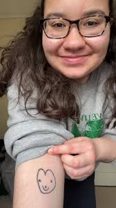 explaining my heart tattoo :) #greenscreen #downsyndrome #tetralogyoffallot  #sisters #tattoo