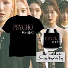 Red velvet's 'the reve festival' finale is out!listen and download on your favorite platform: Kpop Red Velvet Shirt Or Sling Tote Bag Psycho Shopee Philippines