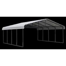 Maybe you would like to learn more about one of these? Arrow Galvanized Steel Metal Carport 20x20 Eggshell Walmart Com Walmart Com