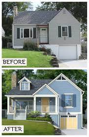 Perking Up A Plain Cape Curb Appeal Exterior House Colors House Exterior