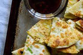 How To Make A Savory Korean Scallion Pancake Appetizer Recipe Scallion Pancakes Korean Scallion Pancake Recipes
