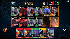 There is a lobby so you can just join in via browser. Dresden Files Cooperative Card Game