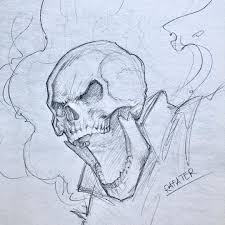 See more ideas about skull, skull tattoos, skull art. Rafater Art Ghostrider Portrait Skull Tattoo