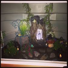 Should you ever have an emergency in your basement, such as a fire, those window wells need to be available for you and your family to climb into from your home and then out of to safety. Little Fairy Garden In My Window Well Window Well Window Well Fairy Garden Fairy Garden