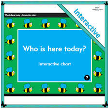 Who Is Here Today Interactive Chart