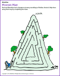 This subtle addition to god's free gift of salvation occurs even in our generation. Paul And Barnabas Maze Kids Korner Sunday School Themes Sunday School Crafts For Kids Sunday School Crafts