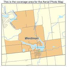 Zoom in and zoom out the satellite map. Aerial Photography Map Of Weidman Mi Michigan