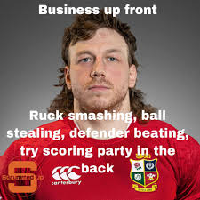The man, the mish, the mullet Hamish Watson. #BritishandIrishLions  #scotlandrugby #edinburghrugby