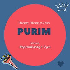 Jewish law actually tells us that the mishloach manot must be assembled and delivered during the. Purim Service 2021 Temple Etz Chaim
