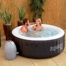 Bestway Saluspa 71 X 26 Inch Inflatable Portable 4 Person Spa Hot Tub 54124 Walmart Com Inflatable Hot Tubs Hot Tub Reviews Portable Hot Tub