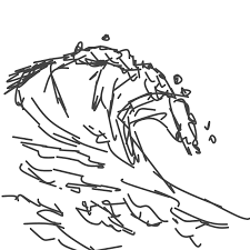 How to draw sea waves. How To Draw Tsunami Learn To Draw From Other Letsdrawit Players
