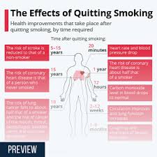 How long would the marijuana detox take? Chart The Effects Of Quitting Smoking Statista