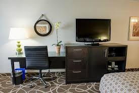 The main purpose of the media center was to record tv programs from antennas, cables or satellite signals. Work Desk Tv Stand Picture Of Crowne Plaza Kitchener Waterloo Tripadvisor