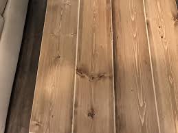 He uses a lamb applicator with a terry. Minwax Oil Based Stains On Pine Finishing Wood Talk Online