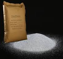 Hexagon Sparkling silver bulk glitter powder
