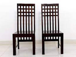 What is the price range for dining chairs? Vivek Wood Wooden Dining Chair Only Dinning Chairs For Dining Room Sheesham Wood Set Of 2 Dark Walnut Amazon In Home Kitchen