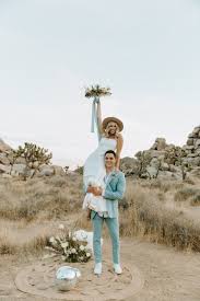 Vintage Joshua Tree Elopement Inspiration - Michelle Allan Photography