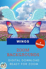 Zoom Virtual Background Bundle Of 5 Wings Inspired Designs Zoom Background Virtual Background Video Conference Backgrounds Cute Gifts For Friends Background Virtual Party