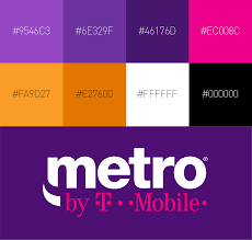 Metro By T Mobile Color Palette Color Palette Metro Palette