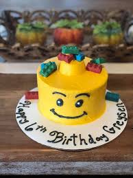 He spread some buttercream frosting on the cake to smooth out any gaps and covered the entire block with red rolled fondant. The Cobbler S Daughter Lego Cake Marble Cake With Vanilla Buttercream Thank You For Your Order Amber Noll Facebook