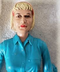 Vintage 60's Marx Johnny West Jane West Action Figure