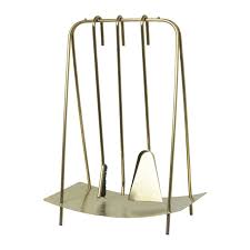 Browse a large selection of tools for fireplaces on houzz, including individual fire poker, shovel and brooms, as well as fireplace tool set ideas with hangers. Ferm Living Port Fireplace Tools Brass Finnish Design Shop
